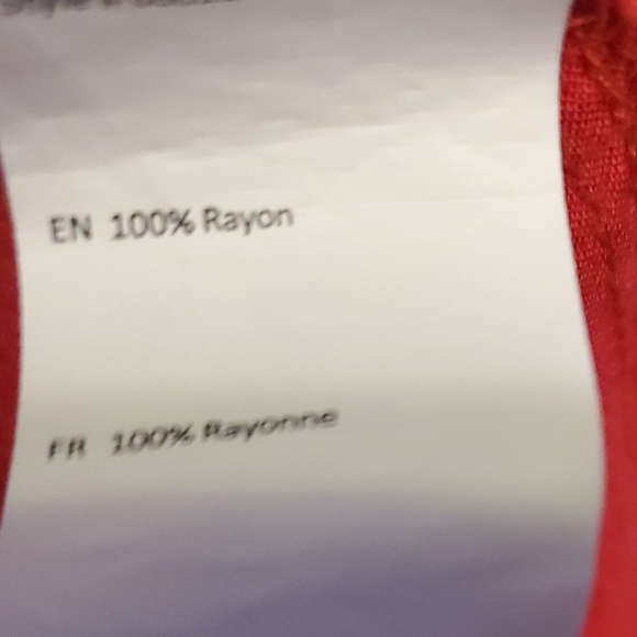 Streetwear Society Red Button-Up Shirt - Picture 7 of 7